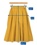 MARNI（マルニ）ロング・マキシ丈スカート 黄 サイズ:36(XS位) レディース/2200685650028