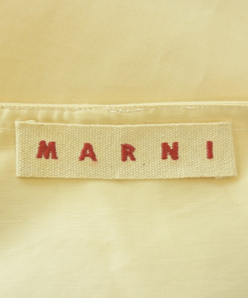 MARNI（マルニ）ブラウス 黄 サイズ:42(M位) レディース/2200686508045