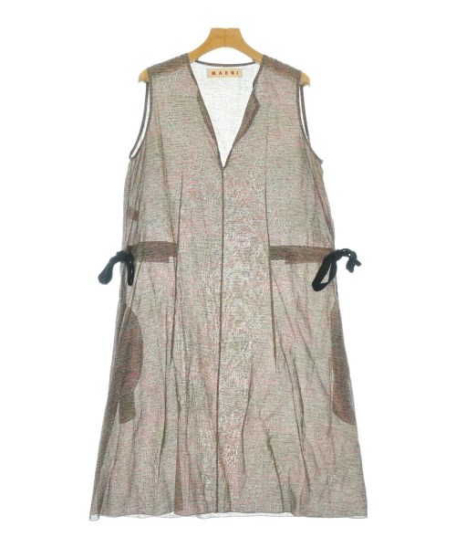 MARNI(マルニ)ワンピース 茶 サイズ:42(M位)/2200686758051
