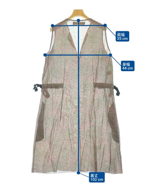 MARNI（マルニ）ワンピース 茶 サイズ:42(M位) レディース/2200686758051