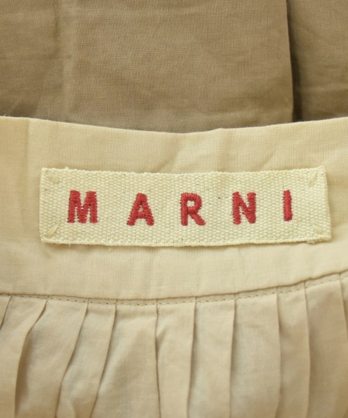 MARNI（マルニ）ひざ丈スカート ベージュ サイズ:40(M位) レディース/2200686758419
