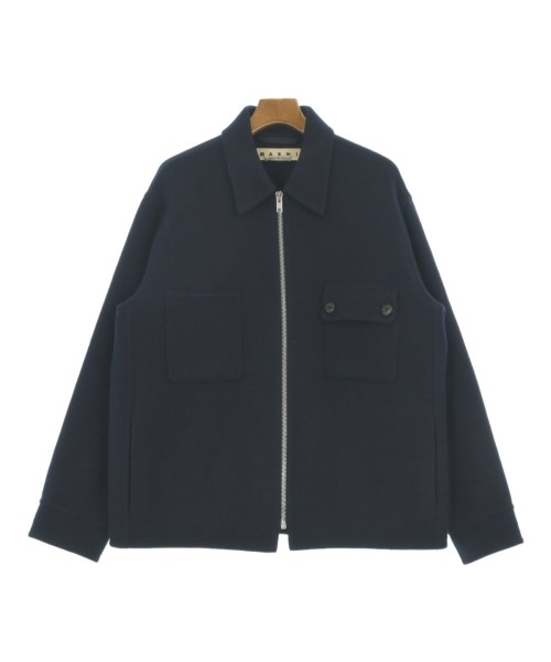MARNI(マルニ)ブルゾン 紺 サイズ:46(M位)/2200682258050