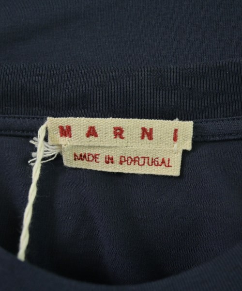 MARNI（マルニ）Tシャツ・カットソー 紺 サイズ:50(XL位) メンズ/2200685150054