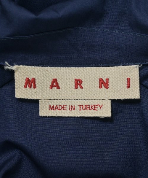 MARNI（マルニ）カジュアルシャツ 紺 サイズ:40(M位) レディース/2200687681020