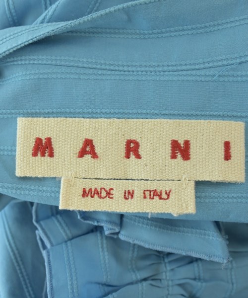 MARNI（マルニ）カジュアルシャツ 青 サイズ:38(S位) レディース/2200682531061