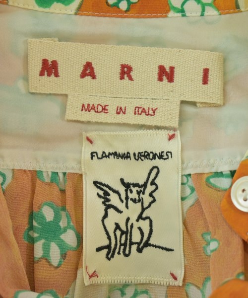 MARNI（マルニ）カジュアルシャツ オレンジ サイズ:38(S位) レディース/2200682531078
