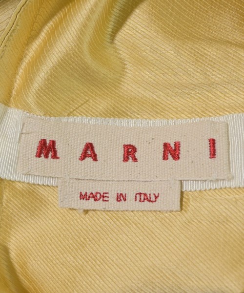 MARNI（マルニ）ひざ丈スカート 黄 サイズ:42(M位) レディース/2200688682132