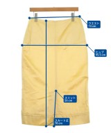 MARNI（マルニ）ひざ丈スカート 黄 サイズ:42(M位) レディース/2200688682132