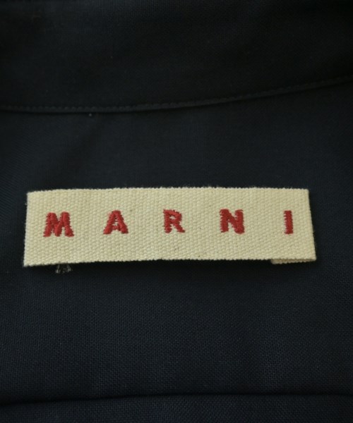 MARNI（マルニ）カジュアルシャツ 紺 サイズ:46(M位) メンズ/2200688864026