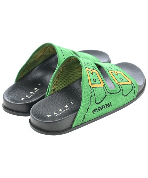 MARNI（マルニ）サンダル 緑 サイズ:EU38(24.5cm位) レディース/2200682713115