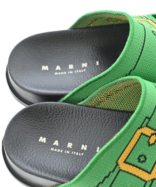MARNI（マルニ）サンダル 緑 サイズ:EU38(24.5cm位) レディース/2200682713115