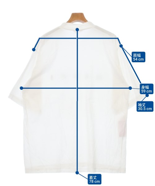 MARNI（マルニ）Tシャツ・カットソー 白 サイズ:L メンズ/2200685995075