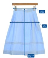 MARNI（マルニ）ひざ丈スカート 青 サイズ:36(XS位) レディース/2200689735318