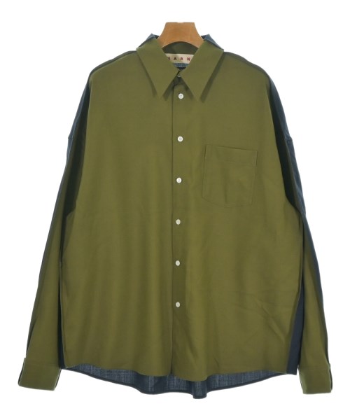 MARNI(マルニ)カジュアルシャツ カーキ サイズ:48(L位)/2200689792076