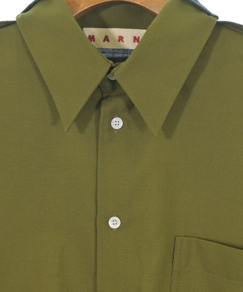 MARNI（マルニ）カジュアルシャツ カーキ サイズ:48(L位) メンズ/2200689792076