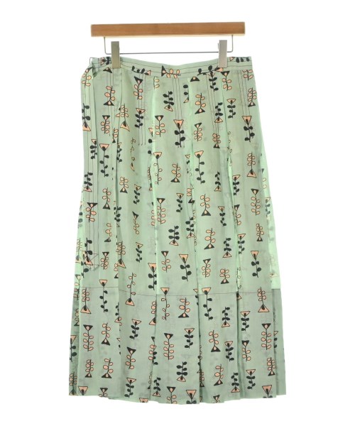 MARNI（マルニ）ロング・マキシ丈スカート 緑 サイズ:40(M位) レディース/2200684990507