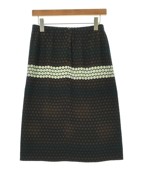 MARNI（マルニ）ひざ丈スカート 茶 サイズ:40(M位) レディース/2200690293166