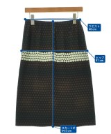 MARNI（マルニ）ひざ丈スカート 茶 サイズ:40(M位) レディース/2200690293166