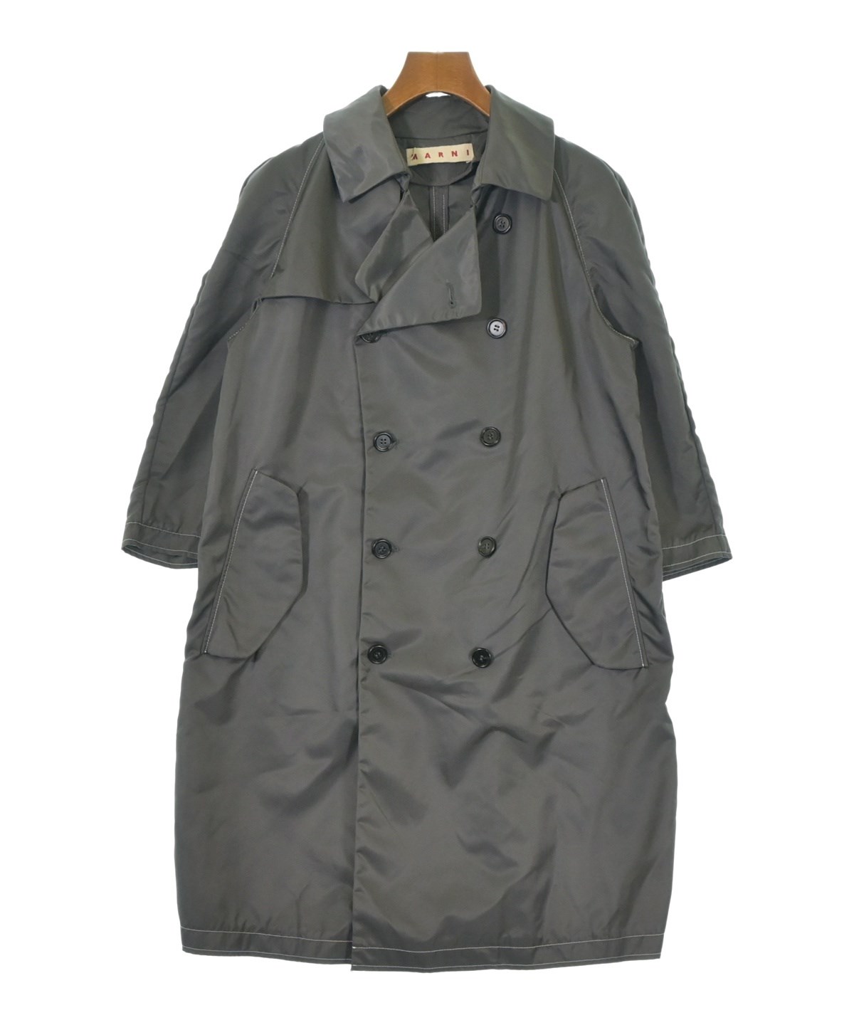 MARNI（マルニ）トレンチコート グレー サイズ:44(L位) レディース