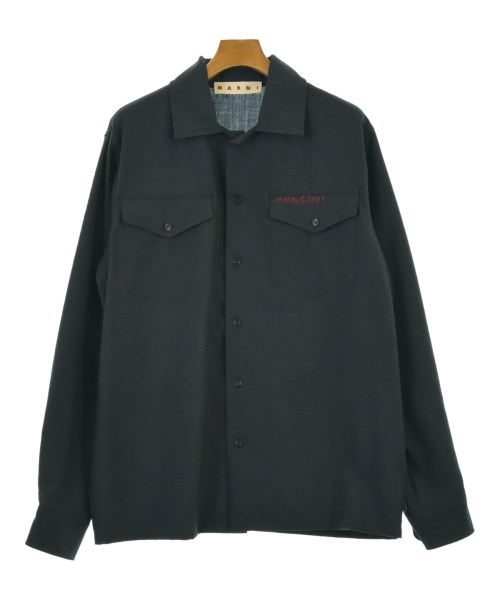 MARNI(マルニ)Tシャツ・カットソー 紺 サイズ:46(M位)/2200691599045