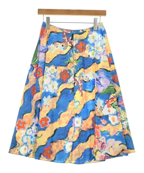 MARNI（マルニ）ひざ丈スカート 青 サイズ:38(S位) レディース/2200691629223