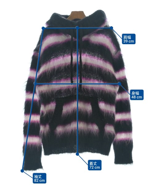MARNI（マルニ）ニット・セーター 黒 サイズ:48(XXL位) レディース/2200689787386
