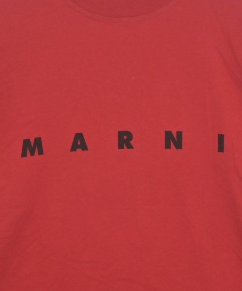 MARNI（マルニ）Tシャツ・カットソー 赤 サイズ:-(M位) メンズ/2200692047071