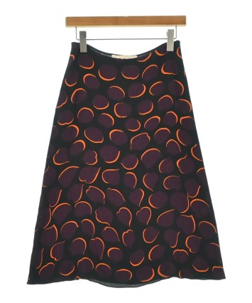 MARNI（マルニ）ひざ丈スカート 黒 サイズ:40(M位) レディース