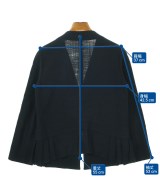 MARNI（マルニ）ノーカラージャケット 紺 サイズ:40(M位) レディース/2200692923016