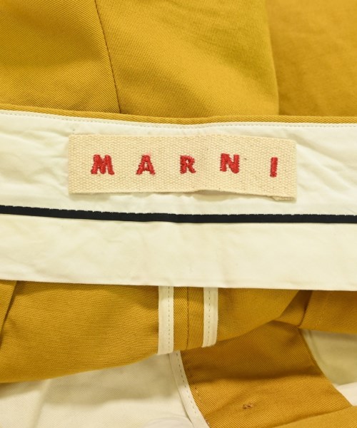 MARNI（マルニ）クロップドパンツ 黄 サイズ:38(S位) レディース/2200692923030