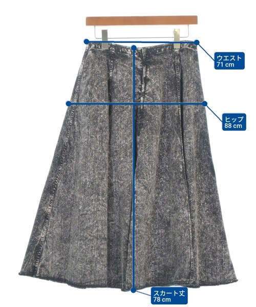 MARNI（マルニ）ロング・マキシ丈スカート 黒 サイズ:40(M位) レディース/2200693232032