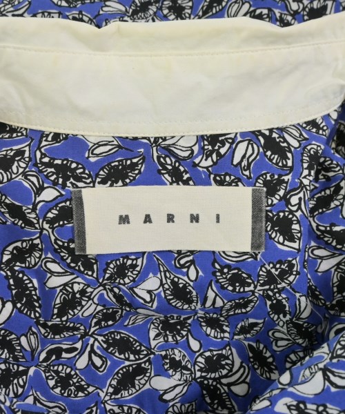 MARNI（マルニ）カジュアルシャツ 青 サイズ:46(M位) メンズ/2200693245087