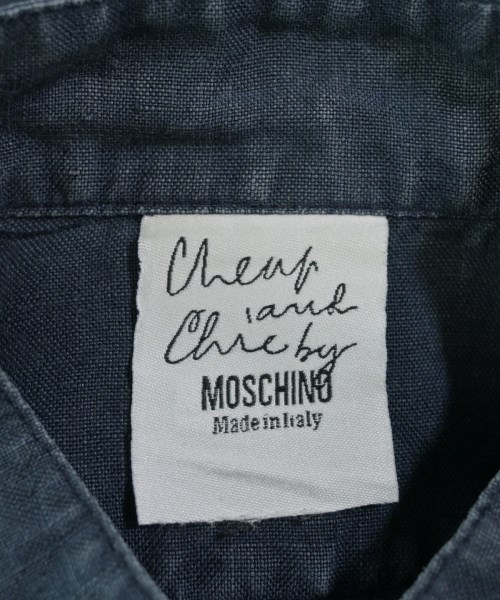 MOSCHINO CHEAP AND CHIC（モスキーノ　チープアンドシック）カジュアルシャツ 紺 サイズ:40(M位) レディース/2200605097018