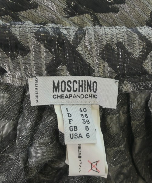 MOSCHINO CHEAP AND CHIC（モスキーノ　チープアンドシック）ひざ丈スカート グレー サイズ:40(M位) レディース/2200655720010