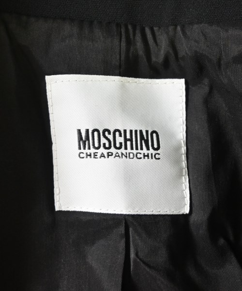 MOSCHINO CHEAP AND CHIC（モスキーノ　チープアンドシック）カジュアルジャケット 黒 サイズ:38(S位) レディース/2200705687195