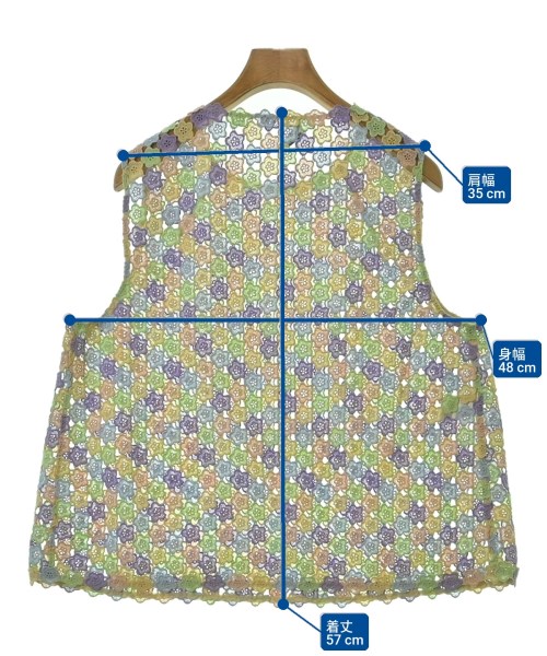 MOSCHINO CHEAP AND CHIC（モスキーノ　チープアンドシック）ブラウス 黄 サイズ:44(L位) レディース/2200720526110