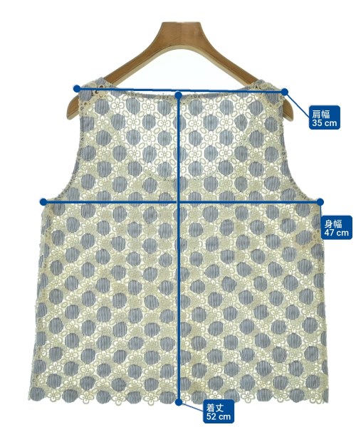 MOSCHINO CHEAP AND CHIC（モスキーノ　チープアンドシック）ブラウス 青 サイズ:44(L位) レディース/2200720526127