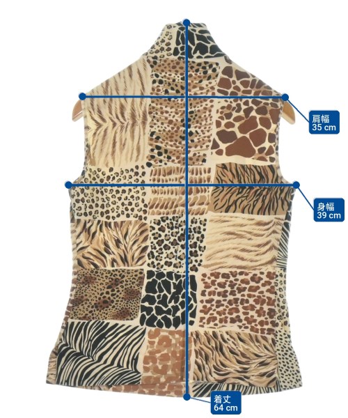 MOSCHINO CHEAP AND CHIC（モスキーノ　チープアンドシック）ノースリーブ ベージュ サイズ:42(M位) レディース/2200720647082