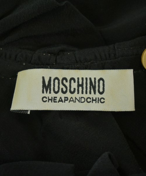 MOSCHINO CHEAP AND CHIC（モスキーノ　チープアンドシック）ブラウス 黒 サイズ:36(XS位) レディース/2200687318148