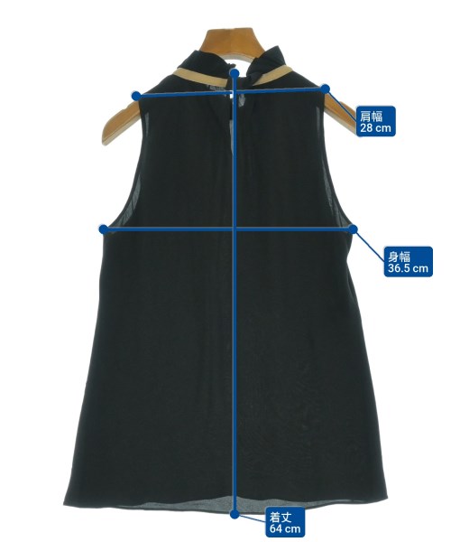 MOSCHINO CHEAP AND CHIC（モスキーノ　チープアンドシック）ブラウス 黒 サイズ:36(XS位) レディース/2200687318148
