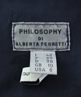 Philosophy di Alberta Ferretti（フィロソフィーディアルベルタフェレッ）シャツワンピース 紺 サイズ:42(M位) レディース/2200612535138