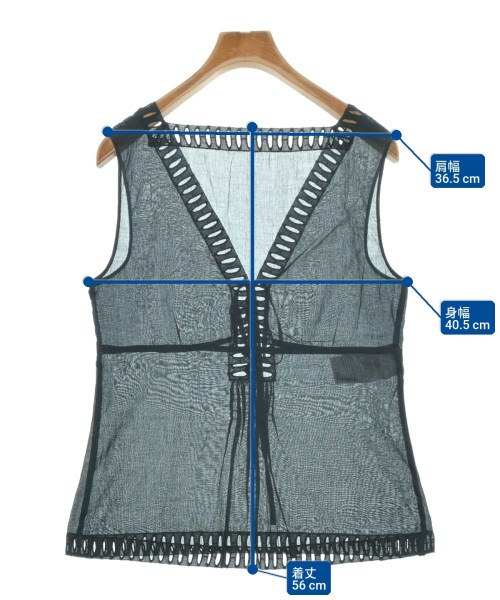 Philosophy di Alberta Ferretti（フィロソフィーディアルベルタフェレッ）カジュアルシャツ 黒 サイズ:40(M位) レディース/2200612535473