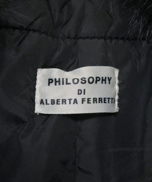 Philosophy di Alberta Ferretti（フィロソフィーディアルベルタフェレッ）ダウンコート 黒 サイズ:42(M位) レディース/2200606960014