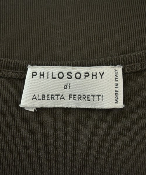 Philosophy di Alberta Ferretti（フィロソフィーディアルベルタフェレッ）ニット・セーター 茶 サイズ:-(L位) レディース/2200693647058