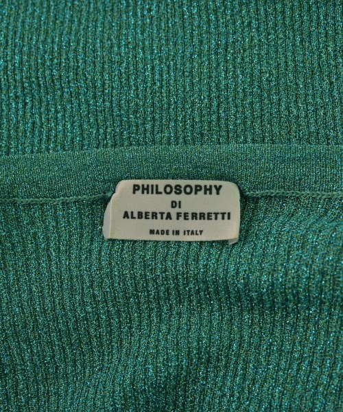 Philosophy di Alberta Ferretti（フィロソフィーディアルベルタフェレッ）カーディガン 緑 サイズ:42(M位) レディース/2200659657039