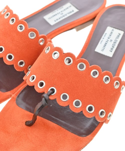 Philosophy di Alberta Ferretti（フィロソフィーディアルベルタフェレッ）サンダル オレンジ サイズ:35 1/2(22.5cm位) レディース/2200712112031