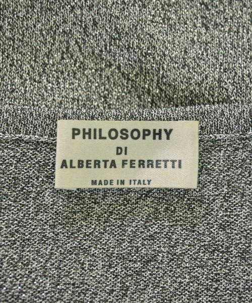 Philosophy di Alberta Ferretti（フィロソフィーディアルベルタフェレッ）ニット・セーター グレー サイズ:40(M位) レディース/2200730964049