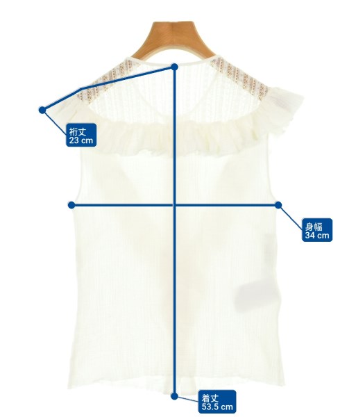 Philosophy di Alberta Ferretti（フィロソフィーディアルベルタフェレッ）ブラウス 白 サイズ:38(S位) レディース/2200723966135