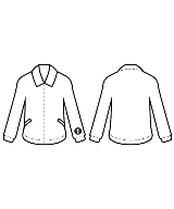 cacharel（キャシャレル）カジュアルジャケット 青 サイズ:36(XS位) レディース/2200612627086