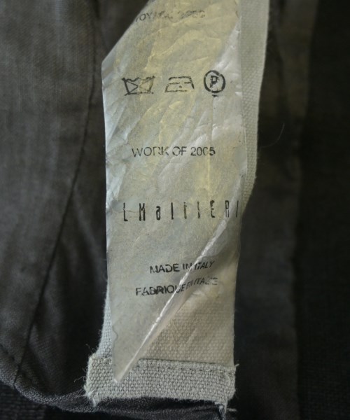 LMaltlERl（エルエムアルティエリ）カジュアルシャツ 黒 サイズ:1(S位) メンズ/2200628455352